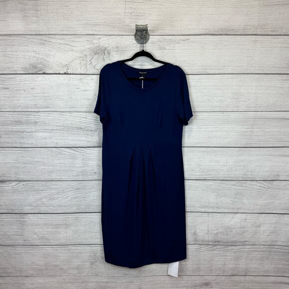 Isabella Oliver Maternity Midnight Blue Catherine Dress Size 12/14 - Picture 1 of 11